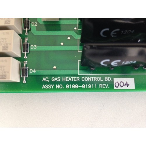 AMAT 010002745&010001911 PCB, AC, GAS HEATER CONTROL BOARD